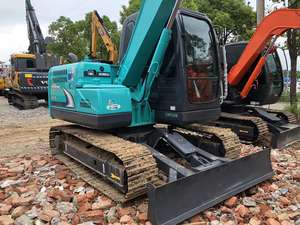 Excavatrice hydraulique sur chenilles d'occasion Kobelco SK75-8 de 2020, 7 tonnes, moteur diesel turbo, pompe hydraulique, moteur, performances stables - Product Image 4