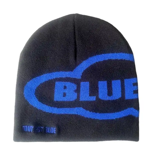 Custom 20 PCS Low MOQ Wholesale Logo High Quality Beenies Vendor Skull Print Jacquard Winter Manufacturers Y2K Beanies Hat - Product Image 5