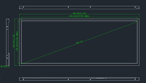 Màn hình cảm ứng mô phỏng chuyến bay siêu rộng <span class=keywords><strong>26</strong></span> inch, mô-đun hiển thị IPS độ phân giải 3840*1440 tùy chỉnh với bảng điều khiển - Product Image 3
