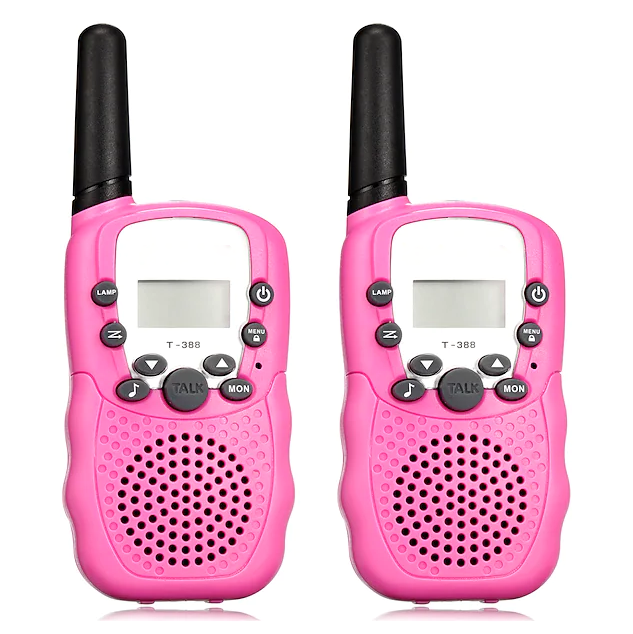 High Quality T388 Colored Two-Way Radio Toy Set Walkie Talkie Kids Toy For Children A14c