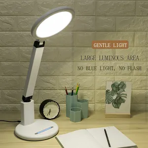 Folding Portable LED Desk Lâmpadas Leitura Task Lamp Eye Protection Iluminação Com USB Recarregável Para Estudo De Escritório