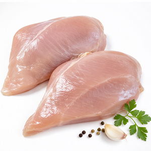 Mejor Precio, Pechuga de <span class=keywords><strong>Pollo</strong></span> Halal Congelada, Proceso BQF, Baja en Grasa, Libre de Grasas Trans, Empaquetado en Bolsa a Granel, Venta al Por Mayor - Product Image 2