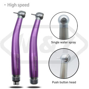 Kit de turbina Dental de alta y baja velocidad, 2 uds., pieza de mano de botón Pana Max + Motor de aire recto de contraángulo 203C, juego de vías de agua externas - Product Image 3