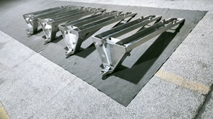 Transpallet Manuale in Acciaio Zincato e Inossidabile, Resistente all'Acqua e alla Corrosione Acida e Alcalina, per la Movimentazione di Materiali in Magazzino - Product Image 2