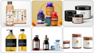 Ys515t tự động taper cup Jar vòng nhựa thủy tinh thực phẩm mứt chai tròn Sticker dán nhãn máy với góc gạch nghiêng - Product Image 5