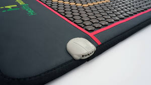 Colchoneta Magnética Healthymate con Piedras Preciosas de Amatista, Jade y Turmalina, Terapia de Calor con Biofotones para el Cuerpo - Product Image 3