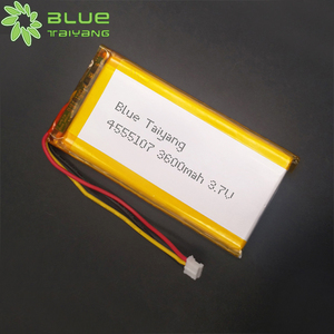 Batería Personalizada 4555107 de 3.7v 3500 <span class=keywords><strong>mAh</strong></span> 9.25wh, Batería de Polímero de Litio de 3.7v 3600 <span class=keywords><strong>mAh</strong></span>, Batería de 3500 <span class=keywords><strong>mAh</strong></span>, Batería de <span class=keywords><strong>3400</strong></span> <span class=keywords><strong>mAh</strong></span>, Batería de Polímero de 3.7v - Product Image 1