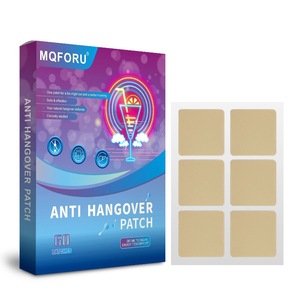 Byphane Patch Transdermique Anti-Gueule <span class=keywords><strong>de</strong></span> Bois à Base <span class=keywords><strong>de</strong></span> Vitamines, Facile à Utiliser Pendant le Sommeil ou les Fêtes Diurnes, Durée <span class=keywords><strong>de</strong></span> Conservation <span class=keywords><strong>de</strong></span> 2 Ans - Product Image 1