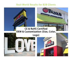 Signalisation de centre commercial, direct usine, entreprises de publicité, néon LED en verre <span class=keywords><strong>personnalisé</strong></span>, logo <span class=keywords><strong>personnalisé</strong></span>, <span class=keywords><strong>tatouage</strong></span> d'entreprise, Joyeux anniversaire, Bienvenue - Product Image 2