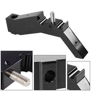 Jack Mounting <b>Bracket</b> For Toyota Tacoma 2005+ Aluminum Alloy <b>Black</b> JA-1003-BK Cargo Carrier Part - Product Image 5