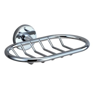 Jabonera de Acrílico con Base de Aleación de Zinc, Cromado Clásico, Accesorios de Baño para Montar en la Pared, para el Hogar - Product Image 6