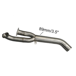 Racing Stainless Steel Valved Exhaust Catback for BMW G80 M3/M4 G82 G8X S58 Engine 3.5inch Single Exhaust Pipes With Bracket - Product Image 5