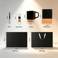 Coffrets Cadeaux d'Affaires de Luxe en Gros, Souvenirs Personnalisables avec Logo : Tasse, Carnet, Stylo – Idéal pour Anniversaires d'Entreprise et Salons Professionnels