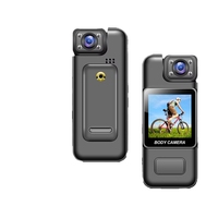 Caméra sportive USB pour caméra corporelle avec vision nocturne, mini écran 1,4 pouces, enregistrement audio et vidéo, capteur d'image MOS