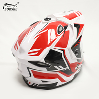 Casque de moto professionnel personnalisé tout-terrain ADV, casque de course moto, motocross, casque intégral cross