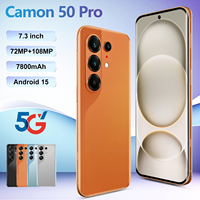 Vente en gros 2026 Camon 50 Pro 16 Go 1 To Phantom Android 15 Mode Nuit Appareil Photo Selfie 8000 mAh 5G LTE Face ID Empreinte Digitale GPS Caché