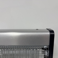 Lampe anti-moustiques électrique haute tension en alliage d'aluminium, piège à insectes avec zapper écologique, lampe UV à revêtement poudré