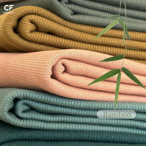 Organic Bamboo Spandex Jersey 190gsm Soft Comfortable 80-Color <strong>Tshirt</strong> Dress Fabric in Stock for Dress Underwear Sleepwear <strong>Tshirt</strong> - Product Image 2