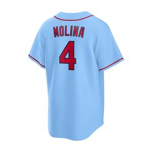 Vente en gros de shorts de baseball américains brodés respirants pour hommes de la meilleure qualité n ° 4 MOLINA n ° 28 ARENADO - Product Image 1