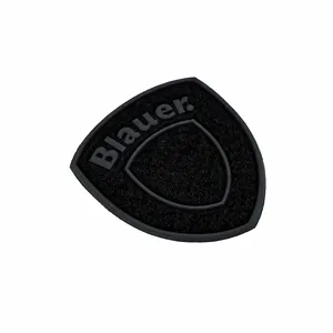 Factory Custom Garment Soft Rubber Labels 3D Raised Embossed Brand Name Silicone Logo PVC Patches