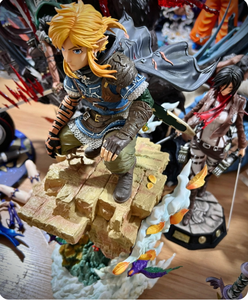 Sculpture en résine <span class=keywords><strong>de</strong></span> collection Anime The Legend of <span class=keywords><strong>Zelda</strong></span> Tears of the Kingdom, haute fidélité, pour les fans <span class=keywords><strong>de</strong></span> jeux, édition limitée - Product Image 4