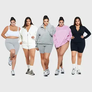 Produsen pakaian wanita berlekuk ukuran besar kustom pabrik pakaian MOQ rendah pemasok pesanan xl mode tinggi 6xl 7xl 8xl 9xl