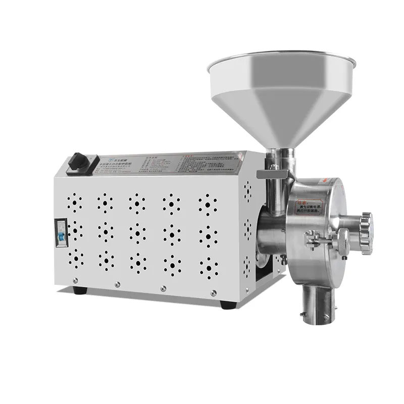 Machine de broyage de feuilles de manioc SY-2200, mini machine de fabrication de beurre de cacahuètes, machine de broyage de maïs