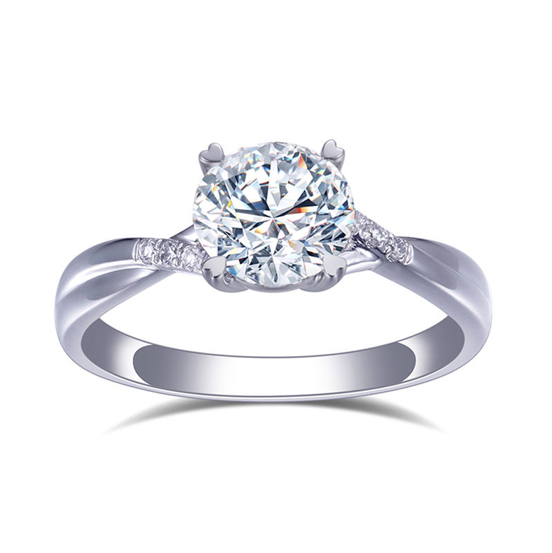 Diamante de laboratorio de 18k+ (color blanco/amarillo/oro rosa)