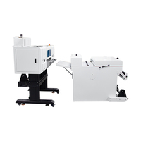 Printer DTF Lancelot 60cm 24 inci Dual I1600A1/i3200A1 dengan Mainboard Hoson dan Mesin Penggoyang Bubuk; Perangkat Lunak maintop