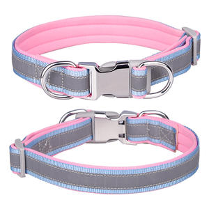 Nuevo diseñador, gran oferta, de 6 colores Collar reflectante de perro, hebilla de liberación rápida, collares de entrenamiento para mascotas para cachorros, perros pequeños, medianos y grandes - Product Image 5