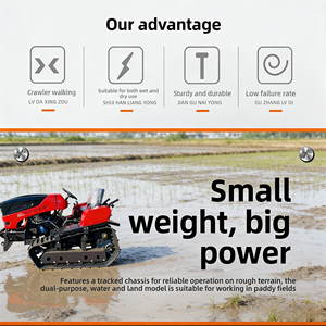 Cultivateur <span class=keywords><strong>sur</strong></span> chenilles diesel 80-100 CV : Mini-<span class=keywords><strong>tracteur</strong></span> agricole pour labour rotatif, creusement de sillons, désherbage et bulldozage - Product Image 2