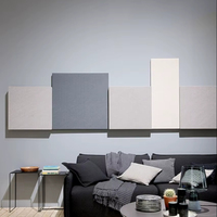 Panneaux acoustiques en feutre absorbant le son 100% PET, recyclables, écologiques, fabriqués directement en usine, personnalisés pour le traitement acoustique intérieur
