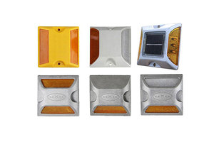 Дорожные светоотражающие маркеры из литого алюминия с песочным наполнением для обозначения опасных участков автомагистралей - Product Image 3