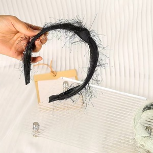 Diadema de tela para mujer con nudo, para uso diario, material textil, hecha a mano, Jinhua Primavera 2022 - Product Image 2