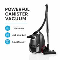 Aspirateur à sac cyclonique électrique 800W ERP avec filtre HEPA et fonction de nettoyage à sec
