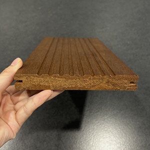 100% Moso tre <span class=keywords><strong>decking</strong></span> với sóng lớn bề Mặt Hiện Đại carbon thiết kế màu sắc ngoài trời không thấm nước chống trượt Tính năng - Product Image 5