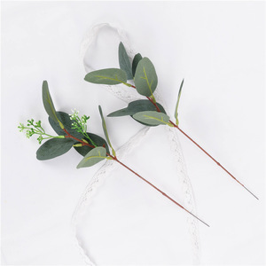 Rama de Eucalipto Artificial Shinhana Jun de 33 cm, Flor de Seda, Planta Verde Decorativa - Product Image 3