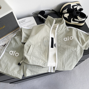 Conjunto de Camiseta sin Mangas y Pantalones Cortos de Estilo Coreano, Tejido Informal con Dibujos Animados, para Niños y Niñas - Product Image 2