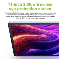 Tablette PC Professionnelle Lenovo XiaoXin Pad 11 2025 Neuve, MTK Dimensity 6300, Écran LCD 11 Pouces 2560*1600, Android, 6 Go + 128 Go, Wi-Fi