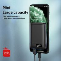 Chargeur portable mini 10000/6000 mAh avec logo personnalisé, kit de charge sans batterie (étui + carte mère)