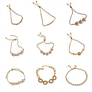 Bracelet en perles coréen polyvalent pour femme, style Instagram, bracelet jonc en fer haut de gamme, bracelet de couple, cadeau, bijoux de main, vente en gros - Product Image 4