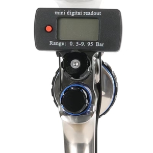 Áp Lực Cao V1 600Ml Cup Kỹ Thuật Số Basecoat Sơn Súng Phun Bạc/Ô Liu/Đen Khí Nén Nguồn Điện Cho Sơn - Product Image 3