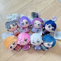 En gros, Jouets en peluche anime mignons, Porte-clés et pendentifs de sac à dos de la collaboration Blue Locks, Poupées pour machine à griffes, Rembourrage en coton PP, Unisexe