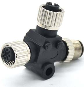 Piezas sustitutas Splitter T-Type Yamaha Marine Nmea 2000 Cable conector eléctrico M12 Conector 5 Pin A Código - Product Image 3