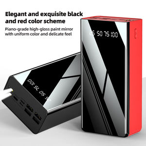 Venta caliente de gran capacidad <span class=keywords><strong>portátil</strong></span> cuatro USB Power Bank 30000mAh <span class=keywords><strong>40000mAh</strong></span> <span class=keywords><strong>batería</strong></span> de polímero 50000mAh cargador de teléfono con luz LED - Product Image 5