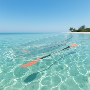 Kayak transparent en plastique épaissi pour <span class=keywords><strong>lac</strong></span> et piscine, idéal pour la photographie, bateau-canot-kayak transparent 1 personne - Offre Spéciale - Product Image 3