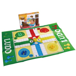 Alfombra de Actividades <span class=keywords><strong>Ludo</strong></span> de 130 cm para Niños, Tapete Educativo para el Suelo, Alfombra de Juego de Ajedrez Volador, Tapete de Gateo para el Aprendizaje de los Niños en el Dormitorio - Product Image 2