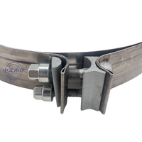 Collier de serrage pour tuyau d'échappement DPF YONGYONG 347 mm 0039954001 0039955101 Collier de serrage pour camion lourd pour IVECO 2KL015