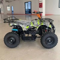 Quad tout-terrain à essence pour enfants, fabrication directe d'usine CE, charge nominale de 65 kg, frein à disque mécanique, mini buggy à 4 roues