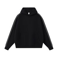 Sweat-shirt à capuche décontracté à manches longues pour femmes et hommes, en coton, avec poches